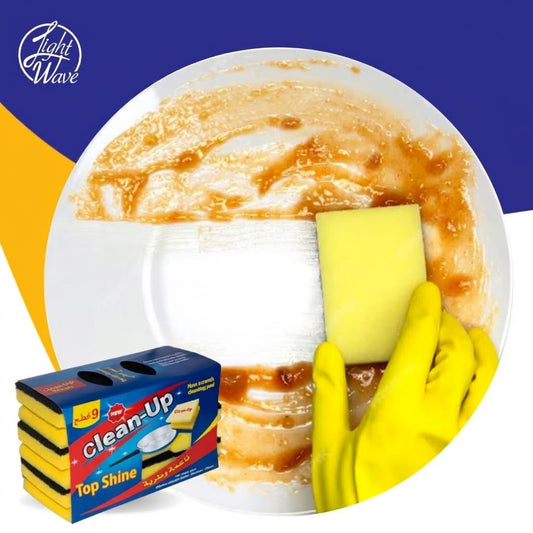 Clean Up Top Shine Sponge (9 pcs Value Pack)