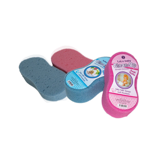 Lolo Baby Clean up Blue & Pink Sponge (2 Pc's)