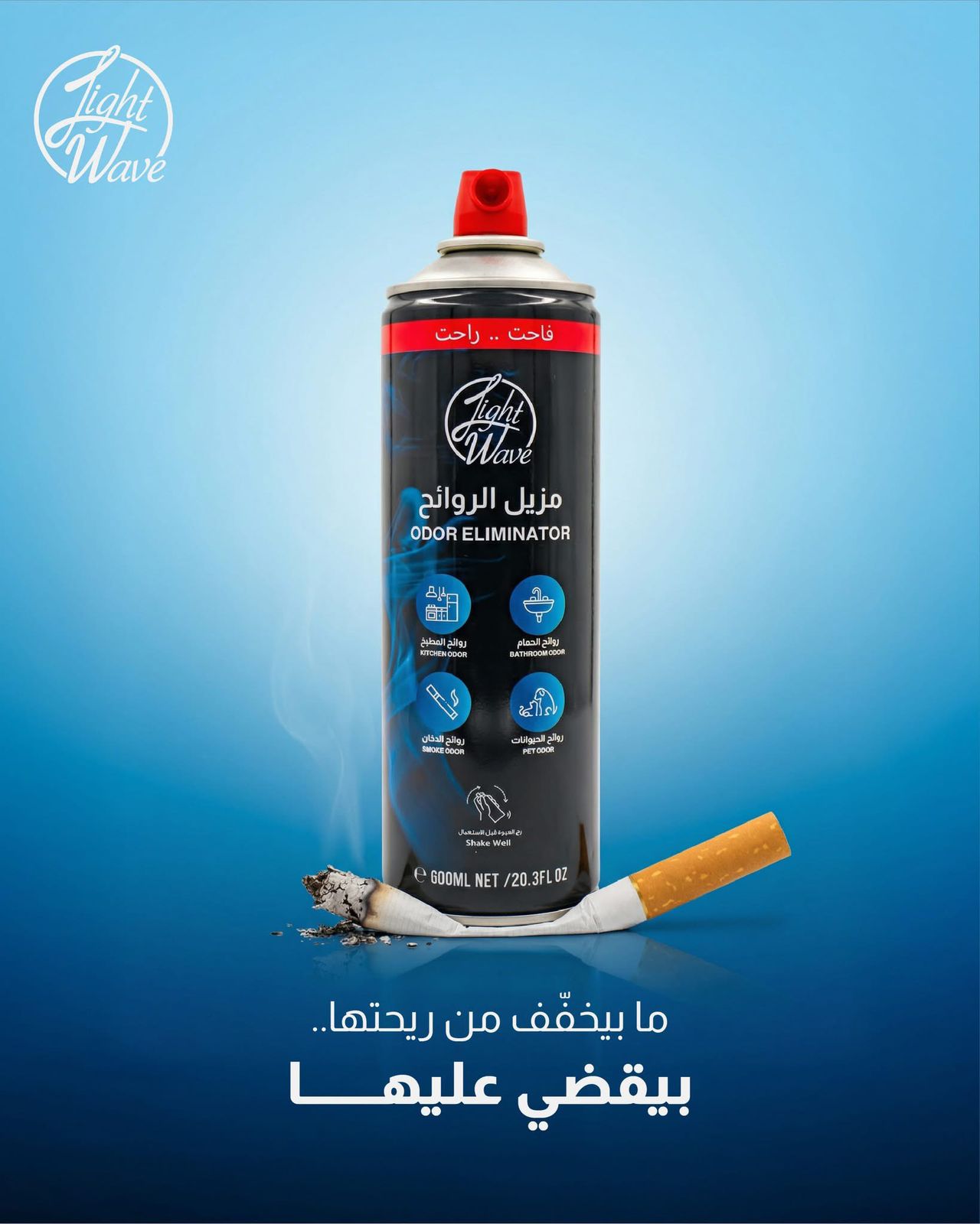 ODOR Eliminator 600 ml Family Pack